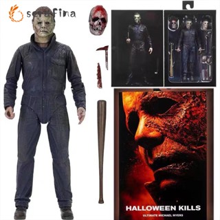 โมเดลฟิกเกอร์ RF Neca Murderer Moonlight Panic Halloween Killing Horror Michael ของเล่นสําหรับเด็ก