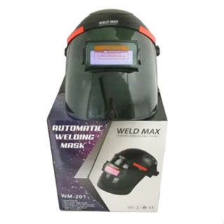 มีขายส่ง!! หน้ากากเชื่อม WM-201 WELDMAX หน้ากากเชื่อมออโต้ มีเซนเซอร์ 2 จุด