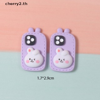 [cherry2] โมเดลโทรศัพท์มือถือจําลอง ขนาดเล็ก 1:12 DIY สําหรับตกแต่ง 10 ชิ้น