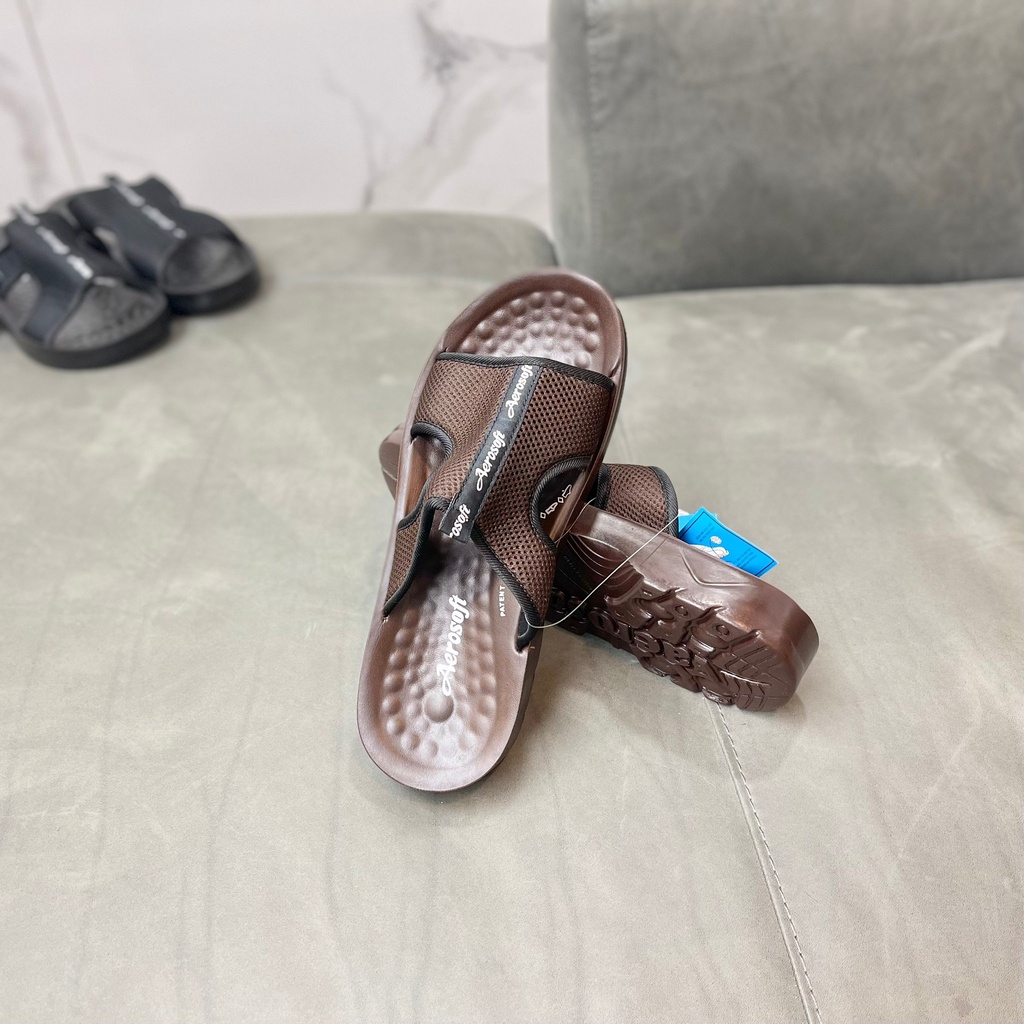 Aerosoft [Ae103 size 38-46 🎈รองเท้าแตะลำลองแบบสวม 5103 4141 4142 รองเท้าสุขภาพ Arch Support เบาสบาย