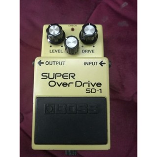 BOSS  SD-1 SUPER OVERDRIVE  JAPAN