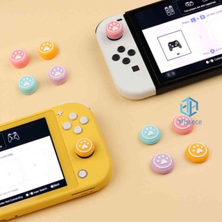 ฝาครอบปุ่มกดนิ้วหัวแม่มือซิลิโคน 6 ชิ้นสําหรับ NS Switch / Switch Lite / Switch OLED [Missece.th]