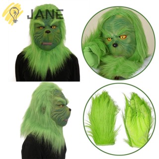 Jane Grinch หมวกกันน็อค หน้ากากยาง คอสเพลย์ น่ากลัว