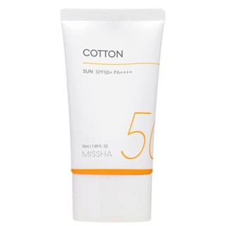 Missha All Around Safe Block Cotton Sun SPF50+ / PA++++ 1.69 fl.oz / 50 มล.