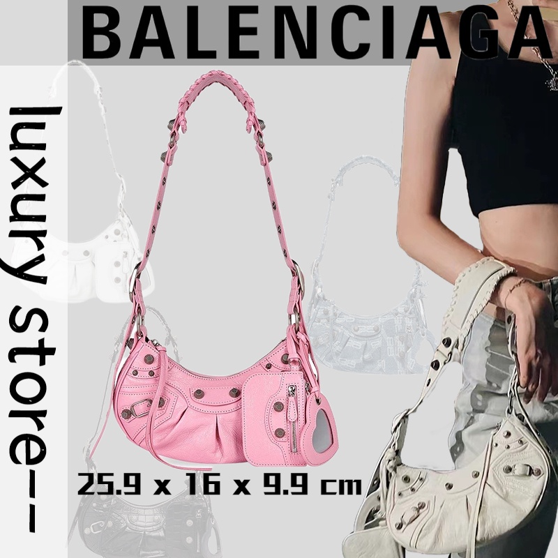 ✨บาเลนเซียก้า  Balenciaga กระเป๋าสุภาพสตรี/กระเป๋าสะพายไหล่/แบบใหม่ล่าสุด/สั่งยุโรปแท้100%