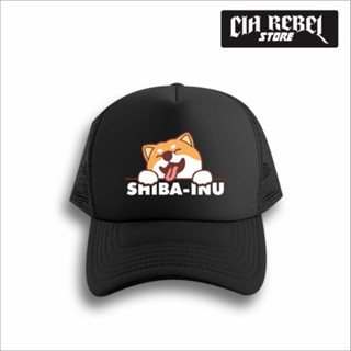 หมวกตาข่าย ลาย Shiba Inu Distro Trucker - Cia Rebel