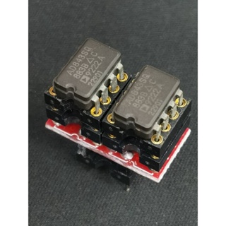 Single OP-AMP AD843SQ/883B ตัวถังเซรามิค ผลิตที่Philippines(ขายเป็นเซ็ต ออปแอมป์2ตัว+ตัวแปลงSingleเป็นDual) เสียงเทพแท้