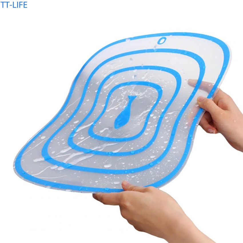 Chopping Boards 14 บาท เขียง PP 3 ขนาด ต้านเชื้อแบคทีเรีย สุ่มสี สําหรับบ้าน สวน บาร์ ห้องครัว Home & Living