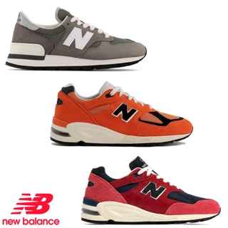 New Balance Collection นิวบาลานซ์ รองเท้าผ้าใบ รองเท้าลำลอง สำหรับผู้ชาย ND M 990 Made In USA M990GR1 / M990AI2 / M990AD2 (8990)