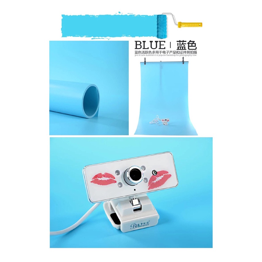 PVC photo studio backdrop 120cm x 200cm available in 7 colors ฉากถ่ายภาพ PVC ขนาด 120 x 200 เซนติเมตร มี 7 สีเลือกสีได้