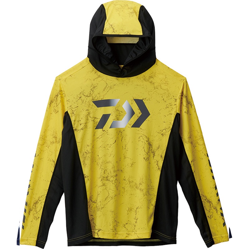 Daiwa DayiWA เสื้อยืด คอกลม แขนสั้น มีฮู้ด เหมาะกับฤดูใบไม้ผลิ ฤดูร้อน สําหรับผู้ชาย 2022