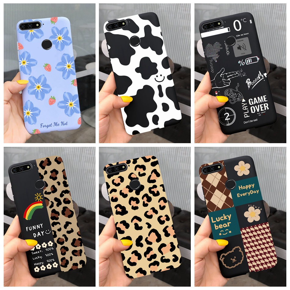 Huawei Nova 2 Lite LDN-L21 LDN-LX2 / Nova Lite PRA-LX1 PRA-LX2 Case น่ารักพิมพ์ซิลิโคนเจลลี่เคสโทรศั