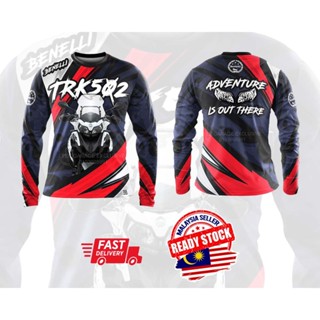 [พร้อมส่ง] Benelli TRK 502 เสื้อยืด แขนสั้น ลาย Weekend Ride Convoy Jersey