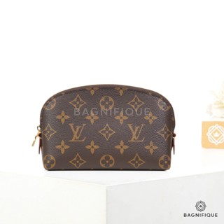 LOUIS VUITTON COSMETIC POUCH PM EBENE MONOGRAM CANCAS GH