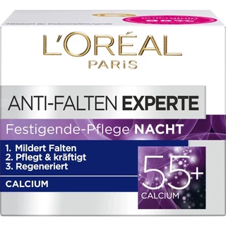 L’oreal Paris Anti-Falten Experte stärkende Pflege ขนาด 50ml ครีมบำรุง วัย 55ปี แท้100%
