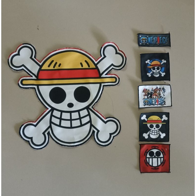 ชุดแผ่นแปะหลัง One Peace Monkey D Luffy