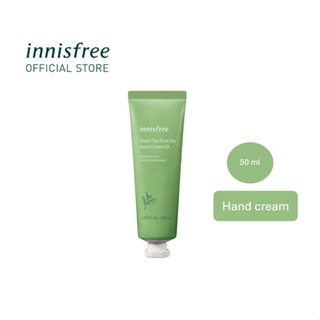 innisfree Green tea gel hand cream EX 50 ml  อินนิสฟรี ครีมบำรุงมือ กลิ่นชาเขียว 50 มล