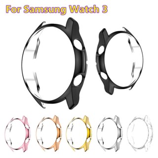 เคสป้องกันนาฬิกาข้อมือ PC สําหรับ Samsung Galaxy Watch 4 3 40 มม. 44 มม. 41 มม. 45 มม. Samsung Watch 4 Classic 42 มม. 46 มม.