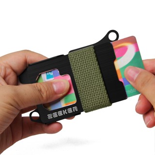 EDC Multi-functional Card Holder Card Sleeve Minimalist Wallet For Men Slim Tactical Metal Pursel