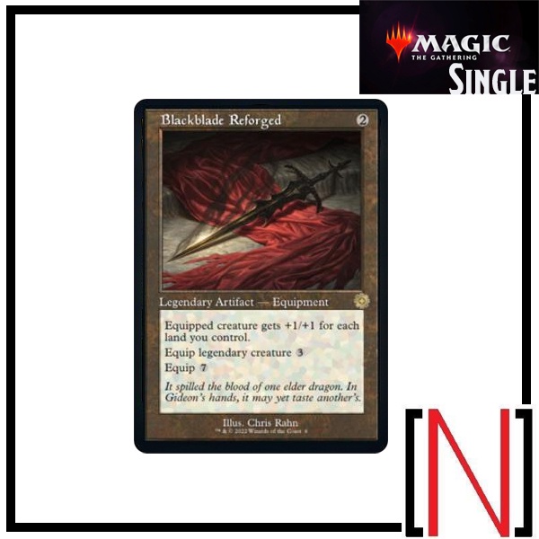 [MTG][Single][BRA] Blackblade Reforged ระดับ Rare [ภาษาอังกฤษ]