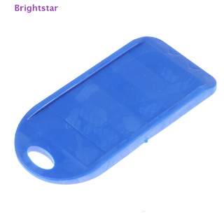 Brightstar สีฟ้า มีดโกนหนวด ใบมีดเหลา เครื่องมือโกนหนวด ผู้ชาย อุปกรณ์โกนหนวด ใหม่