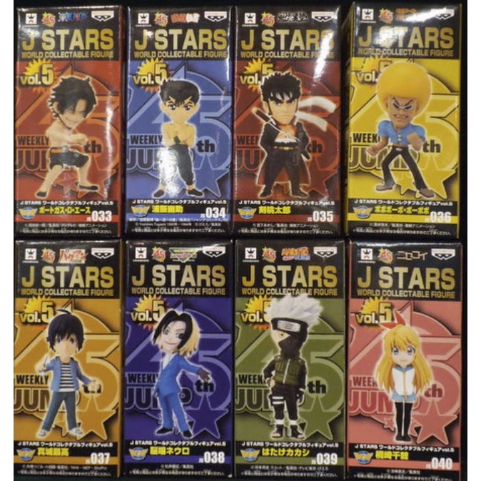 Banpresto J STARS WCF Vol.5 รวมตัวละครจาก โชเน็นจัมป์ (Shonen Jump) ครบรอบ 45 ปี JSTARS ชุดที่ 5