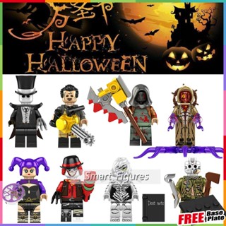 ฮาโลวีน Minifigures Jack The Ripper Leatherface Butcher Great Old One Joker ของเล่นของขวัญ Mini Figures KF6173