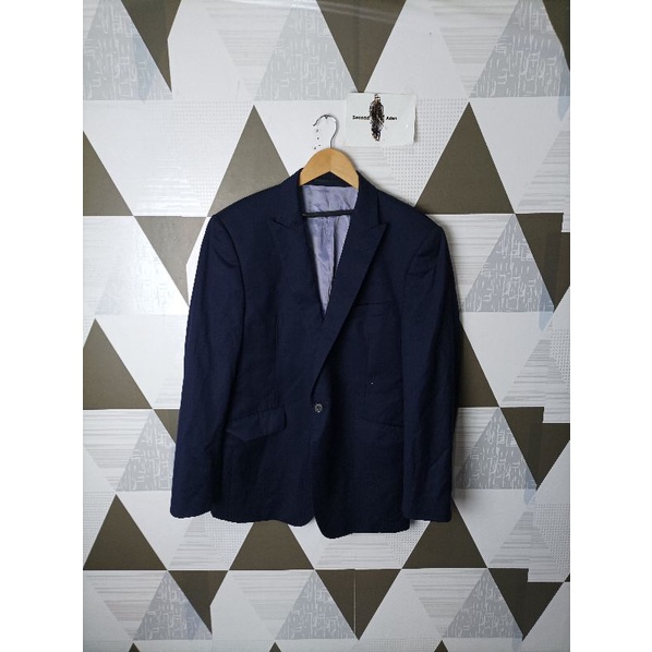 Mark and spencer navy suit casual preloved xl/xxl