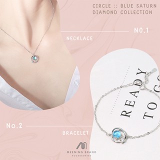 SET 🪐 CIRCLE :: BLUE SATURN DIAMOND COLLECTION 🪐[02-0001],[01-0039]