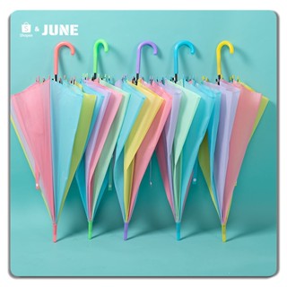 ร่มกันฝน Umbrella กันuv สีสันสดใส ร่มแฟชั่น มี 5 สีให้เลือก ร่มใส ลายจุด