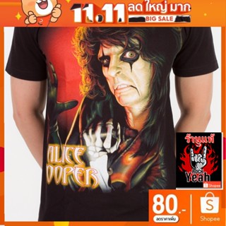 เสื้อวง Alice Cooper เสื้อยืด อลิซ คูเปอร์ เสื้อวินเทจ เสื้อยืดผช เสื้อวินเทจ RCM1047