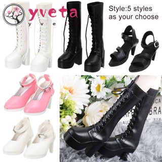 Yveta รองเท้าผ้า 1/3 7.8 ซม. อุปกรณ์เสริม สําหรับบ้านตุ๊กตา