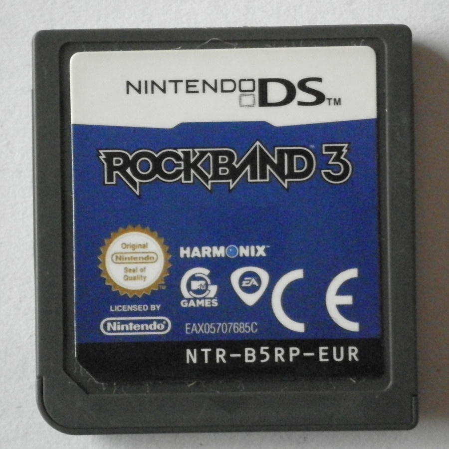ROCKBAND 3 乐3 Nintendo DS Games