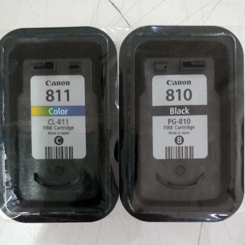 ตลับหมึก CANON 810 811 MP287 ตลับมือ2 พึ่งหมดยังไม่เจาะตลับ