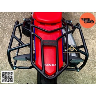 [M] แร็คข้าง สำหรับ HONDA CRF300 L / RALLY{ใส่ได้เฉพาะกับแร็คMoto Skill} (ส่งฟรี) / SIDE RACK FOR HONDA CRF300 L / RALLY