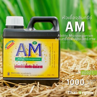 หัวเชื้อ AM จุลินทรีย์เพิ่มประสิทธิภาพ 1 ลิตร (Ability Microorganism)💥มั่นใจ100% เมื่อซื้อกับผู้ผลิตโดยตรง💥