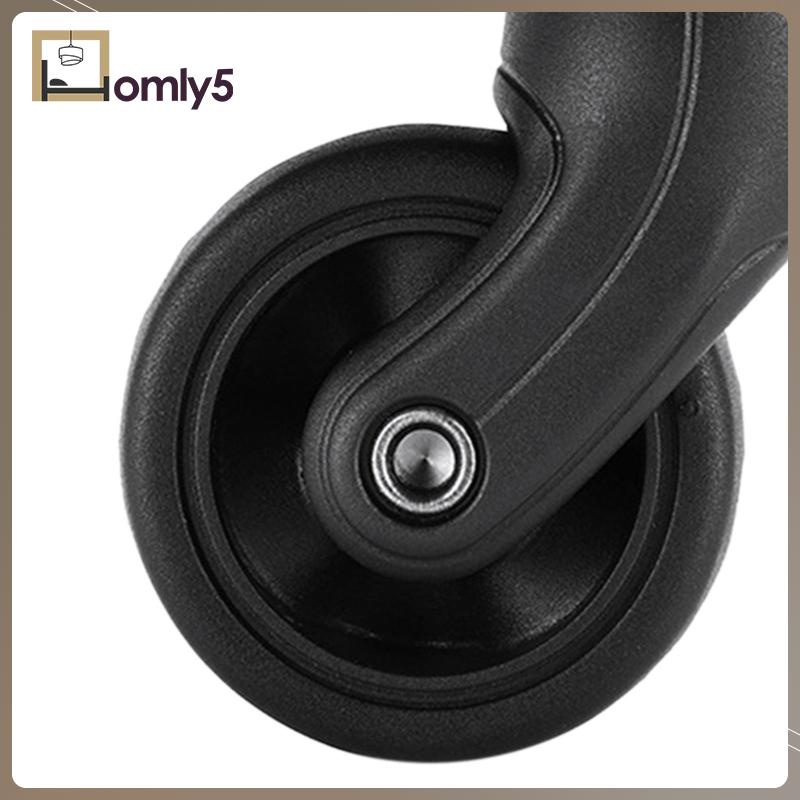 [Homyl5] 4x อะไหล่ล้อกระเป๋าเดินทาง แบบเปลี่ยน สําหรับรถเข็น