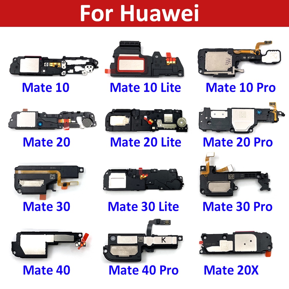 อะไหล่สายเคเบิ้ลลําโพงบัซเซอร์ สําหรับ Huawei Mate 7 8 9 10 20 30 Lite 40 Pro