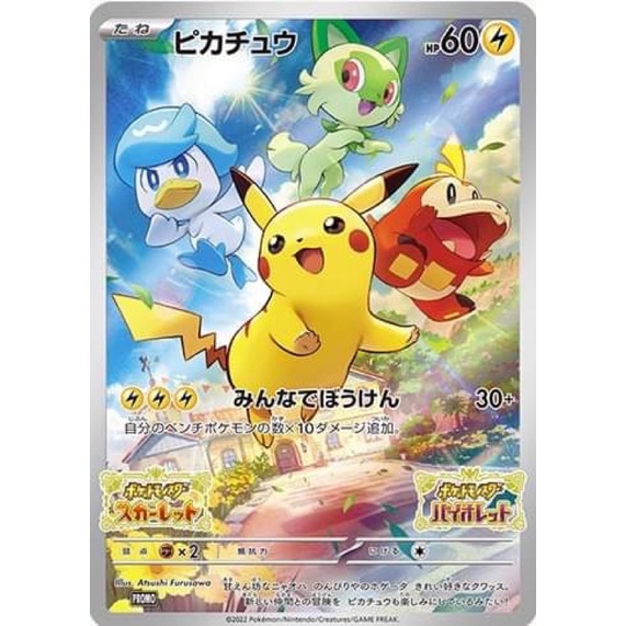 Pokemon Promo Card Pikachu
