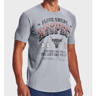 เสื้อยืด Under Armour Project Rock BSR SS เสื้อยืด UA สินค้าแท้ 100%