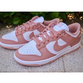 Nike Dunk Low "Rose Whisper" รองเท้าหญิง ผงกุหลาบ