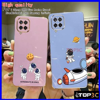 เคส Samsung A12 A22 4G M12 M32 A11 M11 A22 5G A10S A20 A30 A20S เคสโทรศัพท์มือถือ ลายดาวอวกาศ Nasa สําหรับ XQ