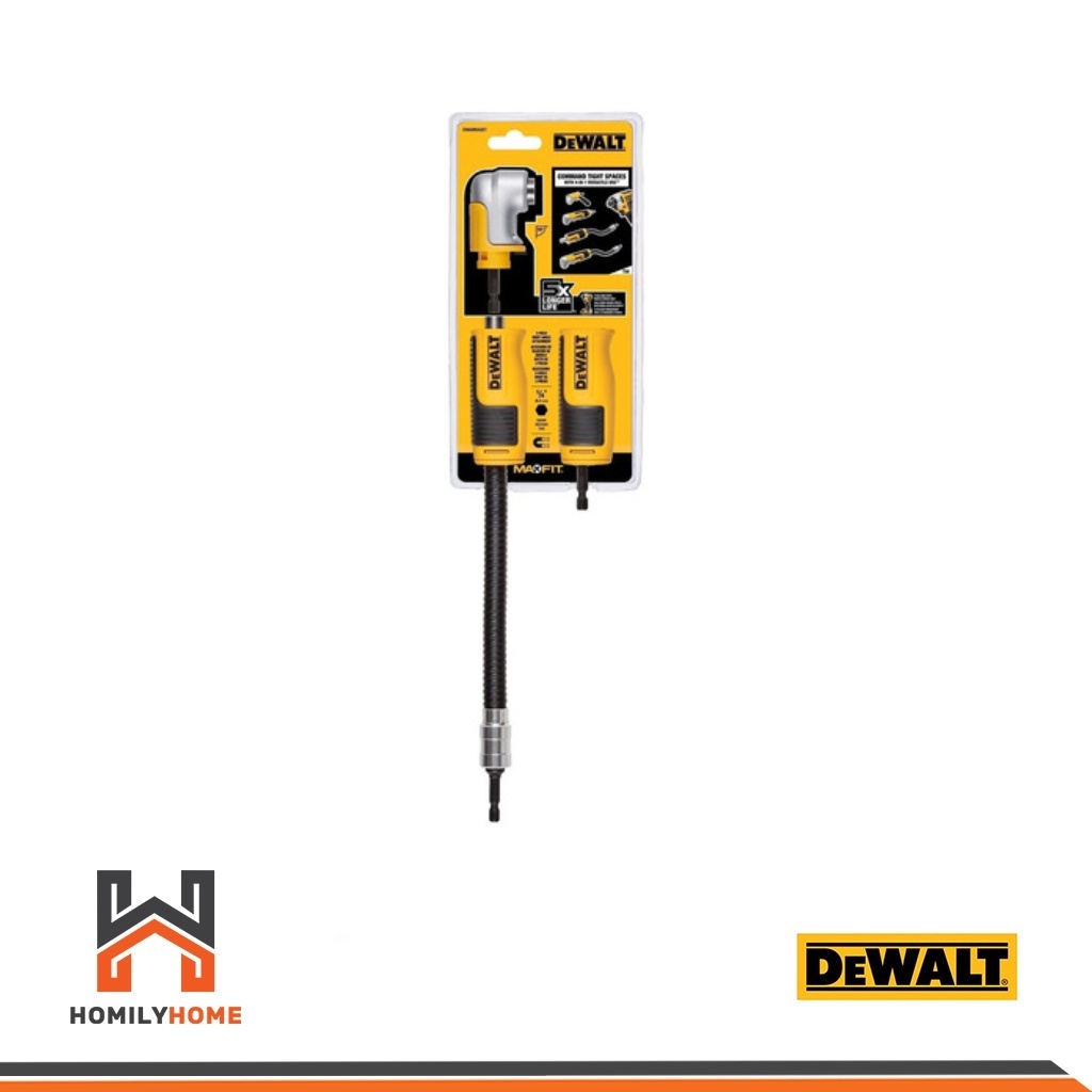 DEWALT หัวต่อไขควงกระแทก 4-in-1 รุ่น DWAMRASET ข้อต่ออิสละ หัวต่อไขควง ไขควงกระแทก