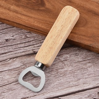 【AG】Bottle Opener Convenient Non-slip Stainless Steel Refrigerator Beer Opener Kitchen Tool