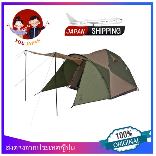 (Only 3 SALE) DOD เดอะ เต็นท์ วันทัช 3 ที่นั่ง DOD The Tent one-touch3-seater easy to set up, compac