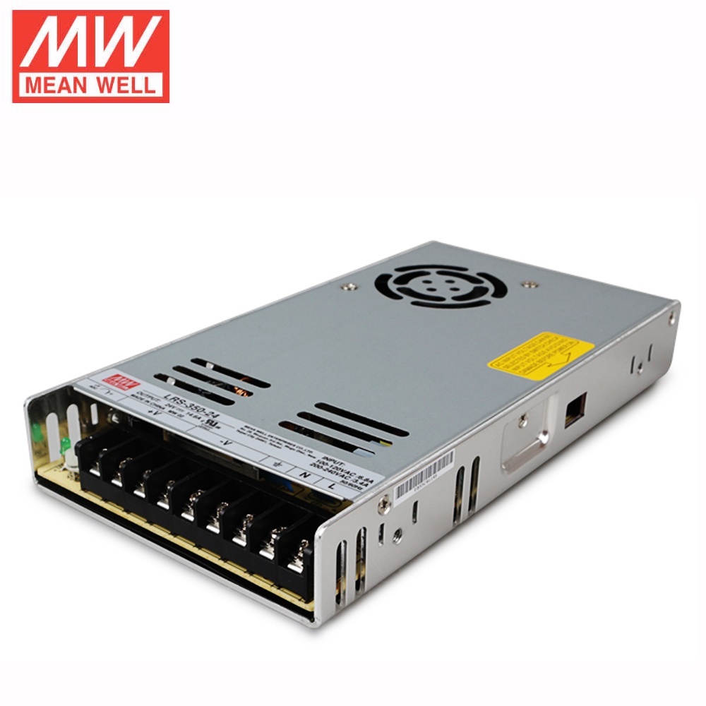 MEANWELL POWER SUPPLY LRS-350-5, LRS-350-12, LRS-350-15, LRS-350-24, LRS-350-36, LRS-350-48