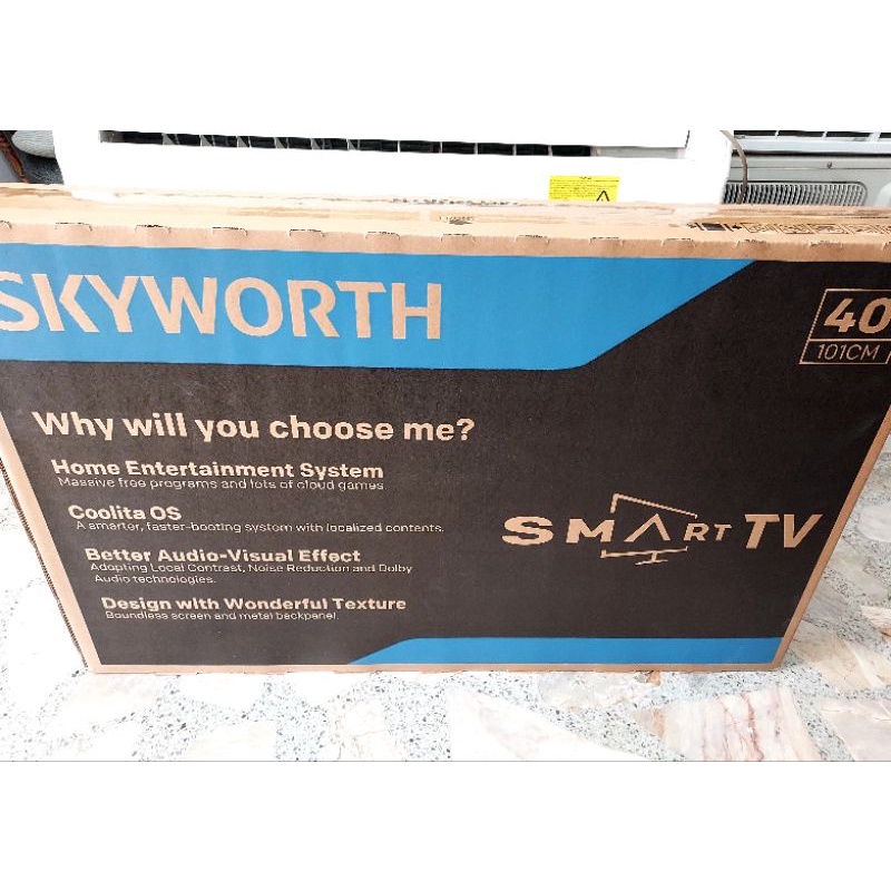 สมาร์ททีวี Skyworth 40 นิ้วรุ่น 40STD4000