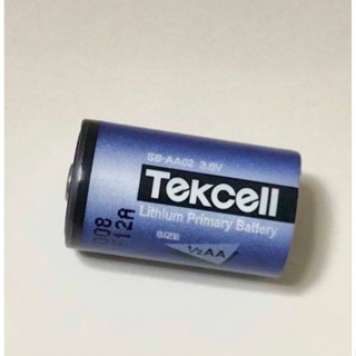 Tekcell SB-AA02 1 2AA ER14250 Delta PLC probe 3.6V แบตเตอรี่ลิเธียม