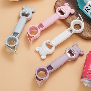 Manual Bottle Opener Multifunctional Bottle Opener Household Bottle Cap Screwing Device Beer Bottle Opener Kitchen Accessories