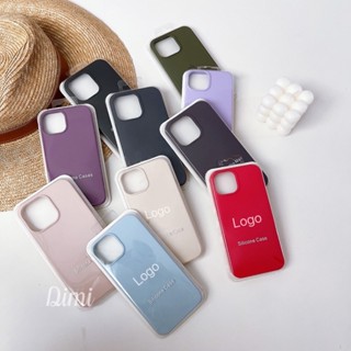 **พร้อมส่ง**เคสกำมะหยี่โลโก้i14promax สำหรับไอโฟน รุ่น i14 i14pro i14plus for iPhone i14promax